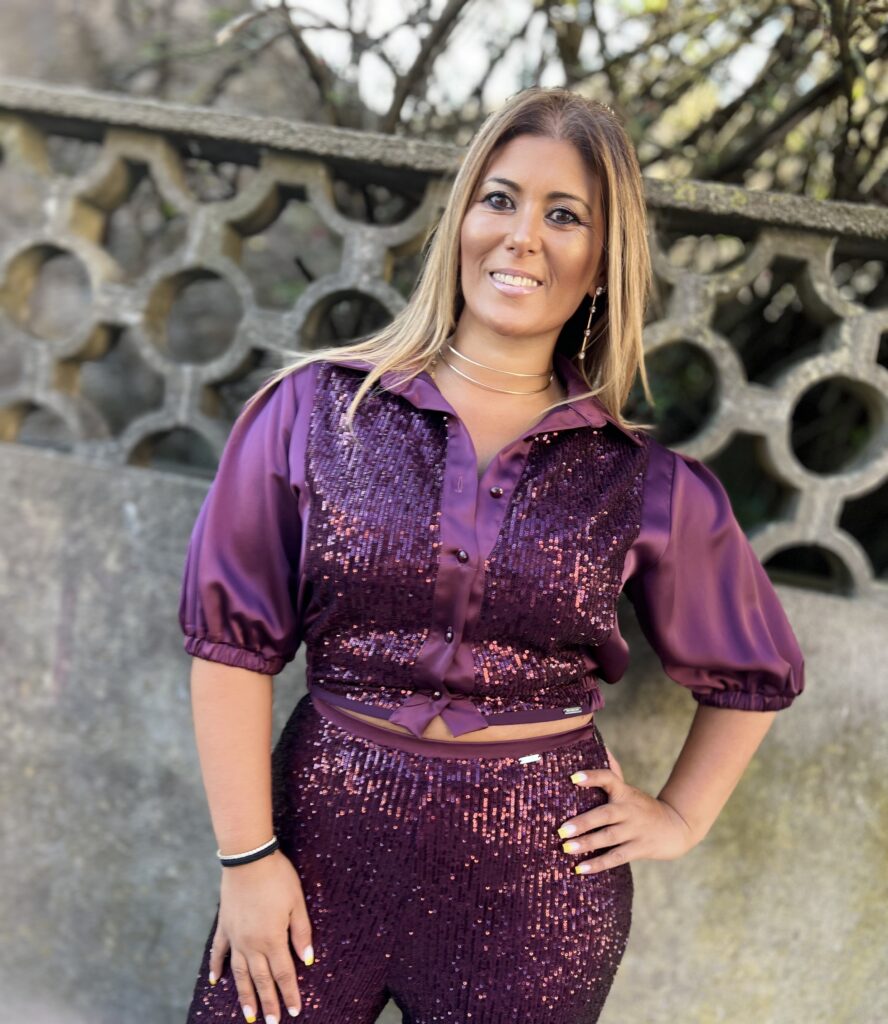 blusa com brilho