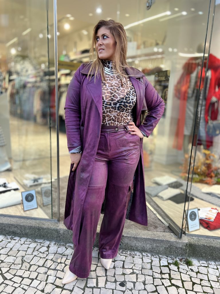 Gabardine em ecopele